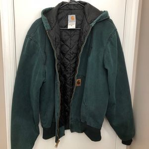 Vintage Bulky Forest Green Jacket
